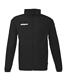 uhlsport Unisex Essential Allwetterjacke Poncho-Mantel, schwarz, Large