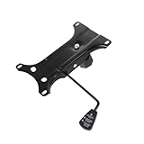 Sewroro Neigemechanismus Bürostuhl Ersatzteil Robuster Stahl Drehfuß 10 X 5,8 mit Schwenkfunktion Höhenverstellbare Stuhlbasis Kompatibel für Gaming und Chefsessel