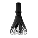 Japanisches Zubehör Für Die Matcha-Zeremonie,Matcha-Schneebesen,Matcha Whisk,Manueller Matcha-Mixer,Wiederverwendbarer Matcha-Mixer Und Rührer,Tragbarer Rührer Für Matcha (Schwarz)