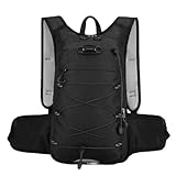 BOGAZY Wanderrucksack Tragbarer Reiserucksack, Spritzwassergeschützter Lauf-Fitness-Outdoor-Rucksack Hiking Backpack(A)