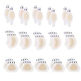 Culinavog Blasenpflaster Set, 30 Stück Wasserdicht Gel Pflaster, Unsichtbare Ferse Hydrokolloid Pflaster, Wasserdichte Blasenpolster für Ferse, Adhesive Blister Pads für Finger, Fuß und Zehen