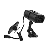 Hemobllo Auto Heizlüfter mit Überhitzungsschutz Tragbarer Volt Heizlüfter für Schnelle Wärme und Entnebelung Winter Auto Camping Heater Kompatibel mit Zigarettenanzünder
