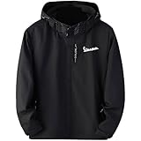 HYFZXWX Pärchen Softshell jacke Ve-Spa Herren Kapuzenjacke wasserdichte Strickjacke Outdoor-Sportbekleidung basketball/C/XL