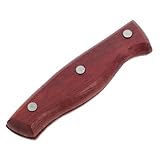 WATIIFUFU Holzmessergriff Ersatzgriff Küchenzubehör Ergonomisch Komfortabel Robust für Kochmesser Obstmesser Fleischerbeil Küchenbedarf