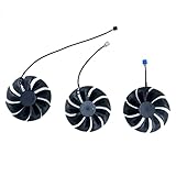 iHaospace 3Pcs /Lot Replacement Grafikkarten Kühler Graphics Card Cooler Fan Kompatibel mit EVGA RTX 3070 3080 3080 Ti 3090 FTW3 ULTRA GAMING, PLD09220S12H