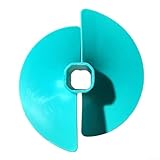 Eisbohrer, 20,3 cm für Eisbohrer, Wasserbohrer, Winterangeln, Eisbrecher, einfaches Durchbohren (blau)