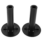 Kisangel 2 Stück Motorrad Kraftstofftankschalter Kraftstoffhahnknopf Ein/Aus/Reserve Hebel Moped Kraftstoffhahnhebel Generator Kraftstoffhahnknopf Ersatz Kraftstoffschalterknopf Für