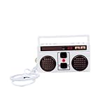 Tragbarer Retro Radio Recorder Keychain Haltbarkeit Abs Music Player Für Den Alltag Nostalgic Music Gadgets Schlüsselbund