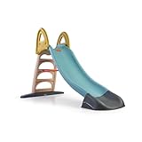 FEBER - Mega Casual Water Slide, Gartenrutsche, die mit Wasser verwendet Werden kann Anschluss für einen externen Schlauch, rutschfeste Stufen, Geeignet ab 1 Jahr, Famosa (FEL11000)