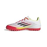 adidas Unisex F50 Club Football Boots Turf Fußballschuhe, FTWR White/core Black/solar Yellow