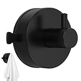 Bademantelhaken, Dusch-Saugnapfhaken | Saugnapfhaken für Dusche Edelstahl Wandhaken | Badezimmer Duschhalter Abnehmbarer Handtuchhalter für Badezimmer, Küche, Glastür, Fliesen
