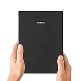 Pareto Planer 2025 – Perfekt organisiert Ziele erreichen, Produktivität steigern, gute Gewohnheiten entwickeln | Wochenplaner 2025, Buchkalender, Tagesplaner, Erfolgsjournal | Schwarz