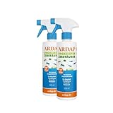 ARDAP Repell Ungeziefer Zerstäuber 2 x 500ml - Anti Insektenspray - Ungezieferspray & Fliegenspray bei Ungezieferbefall - Insekten Spray - Schädlingsfrei - Pumpspray - Wirkt schnell (PT19)
