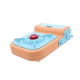 TOBBOMEY Realistisches Gasherd Licht und Sound Tragbarer für Rollenspiele Interaktives Modell für Puppenhaus-küche Pädagogisches Kochspielzeug für Kleinkinder