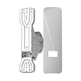 Rollladen Design Unterputz Einlass Gurtwickler Gurtroller Clicko mit Clip-Blende Lochabstand 104-186 mm für Maxi Gurtband