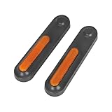 YiNLuax Elektroroller, seitliche reflektierende Streifen, Schlauch, Nachtreflektor, Roller, Hinterrad, schützende dekorative Schale, reflektierende Vorder-/Hinterradgabelabdeckung