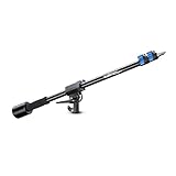 Walimex pro Galgen für Lampenstativ ausziehbar 70 bis 183 cm, Boom Arm neiggbar und bis 5 kg belastbar, 5/8 Zoll Spigot, Auslegearm ideal für Softboxen, Reflektoren, Schirme oder Mikrofone