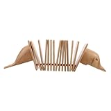 FUTUREORYY Orff Instrument Musikinstrumente Delfin Form Klöppel Musikinstrumente Kleinkind Instrument Rhythmus Klöppel Holz Khaki