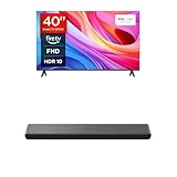 TCL 40SF540-40 Zoll FHD Smart Fernseher - HDR & HLG Soundbar S45HE, 2.0-Kanäle, Dolby Atmos All-in-One