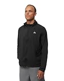 DANISH ENDURANCE Windbreaker-Jacke mit Kapuze & Zipper für Herren XL Schwarz