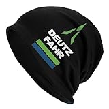 Generisch Wintermütze Unisex Deutz Fahr Logo Merchandise Essential Warm Strickmütze Mode Haubenmütze Herbst Winter Outdoor Beanies Mützen für Unisex Erwachsenengeschenke