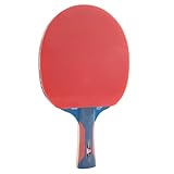 JOOLA Tischtennisschläger Rosskopf Junior Pro ITTF genehmigter Kinder Wettkampf Tischtennis-Schläger 5 Sterne, Griff Blau/Rot, 1.8 MM Schwammstärke