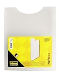 Idena 225164 - Heftbox für DIN A4, Hochformat, aus PP, Füllhöhe 4 cm, transparent, 1 Stück