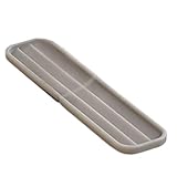 Maodom Silikon Abtropfmatte,Hitzebeständige Matte - 44,96 x 7,62 cm Silikon-Abtropfunterlage,Für die Nutzung auf Küchentisch, Theke, Herd, beim Backen, für Schneidebrett und zur Aufbewahrung von