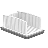 Faltbarer Toastenschneider, Kuchen-Schneider, gleichmäßiger Schnitt für selbstgemachte, manuelle Schneider, abnehmbarer Allesschneider