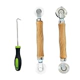 Tool Retractor Für Fensterbildschirm Reparaturwerkzeug Spline Roller Tool Retraktor Für Gummikabel Doppelrad Bildschirmtür