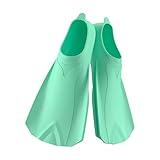 FUUGlan Professionelle Schwimmflosse aus Silikon, Reisegröße, kurze Schnorchelflosse für Schoß, Schwimmbad, Schwimmtraining, Wasserausrüstung zum Schnorcheln, Tauchen, Schwimmen