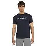 Quiksilver Herren-Bademode, normale Passform, LSF 50, kurzärmelig, Sonnen-T-Shirt, Rashguard-Shirt