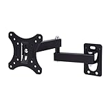 Fabater Robuste, Voll Bewegliche TV-Bildschirm-Wandhalterung, Flexible Installation für Bequeme Einstellbarkeit für Schlafzimmer, Metallmaterial (Passend für 10 bis 32 Zoll)