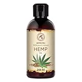 Hanföl 250ml - Reines Naturreines Kaltgepresst Hanfsamen Öl – Hanf Öl - Hanfsamenöl - Intensive Pflege Für Gesicht - Körper - Haare - Hanf-Öl