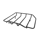 Hinterradgepäckträger Für Touring Road King Street Glide Classic Special Street Road Glide 1984-2021 Motorrad Tour Pack Kofferraum Gepäck Top Rack Motorrad Gepäckträger(Schwarz)