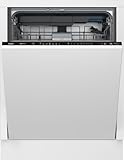 Beko BDIN36561P Einbau-Geschirrspüler 60 cm, 15 Maßgedecke, Zeitvorwahl, PowerIntense, Quick&Clean-Programm, 5 Programme, Watersafe+, Weiß