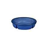 Mepal - Meal Prep Box Cirqula - Bento-Schüssel mit 3 Fächern - Frischhaltedose luftdicht - Mahlzeiten getrennt aufbewahren - Meal-Prep-Boxen & Vorratsdosen - 1000 ml - Vivid blue