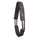 Imperial Riding Longiergurt Deluxe Extra, Mehrfarbig/Bordeaux, Pony