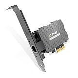 EDUP Gigabit Ethernet PCI Express PCI-E Netzwerkkarte 10/100 / 1000Mbps RJ45 LAN Adapter Konverter für Desktop PC, Gigabit Ethernet PCI-E Network Card für Windows 10, 8/8.1, 2000, XP, Vista,7