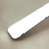 Oeegoo® LED Feuchtraumleuchte 150cm, 55W 6700lm (120Lm/W), IP65 Wasserfest Deckenlampe, Wannenleuchte, Wandleuchte, Garagenlampen, Bürodeckenleuchte, Werkstattlampen, Gartenleuchte 4000K