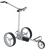 Elektro Golftrolley Figus mit Bergbremse und Distanztimer, mit Zubehörpaket. Preis/Leistungs Top
