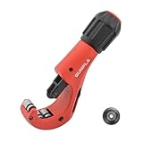 Gunpla Rohrschneider 3-42 mm (1/8'-1 3/4') Rohrabschneider für alle gängigen Metalle wie Edelstahl, Kupfer, Aluminium, Stahl oder Kunststoff