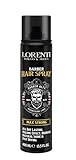 LORENTI TOKYO & SEOUL Barber Hair Spray Max Strong 400ml | Haarspray Herren | Volumen Spray mit Starkem Halt | natürliches Finish ohne Verkleben | bis zu 24 h Halt | Friseur Haarstyling