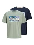 JACK & JONES Jjcolton Photoprint Tee Ss 2Pk Mp Jnr