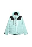 Superdry Damen Ultimate Windjacke in Blockfarben Cali Blau/Schwarz 42