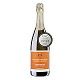 Oberrotweiler Muskateller Sekt extra trocken FLASCHENGÄRUNG - hochwertiges Sekt-Geschenk für Frauen und Männer, Badischer Winzersekt (1 x 0,75l)