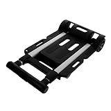 CANIGHT Zusammenklappbarer Wagen Dolly, Flughafenträger, Kleiner Wagen Für Einfachen Transport, Tragbarer Trolley, Zusammenklappbarer Transportwagen Für Reisen, Umzug Und Einkaufen,