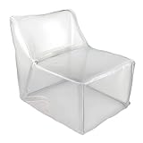 Bean Bag - Durchsichtige Sitzsack für Kuscheltiere | Bean Bag, Wiederverwendbarer Plüschspielzeug Organizer für Bett Wohnzimmer Sofa Spielbereich Wohnheim Couch