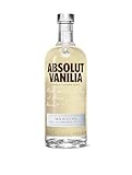 Absolut Vanilia – Absolut Vodka mit Vanille-Aroma – Absolute Reinheit und einzigartiger Geschmack in ikonischer Apothekerflasche – 1 x 1 l
