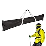 Skiträgertasche – Robuste Organizer-Tasche, Skiträger-Transportrucksack | wasserdichte Ski-Organizer-Tragetasche, Tragbarer Snowboard-Schutz Für Auto, Flugzeug, Reisen, Skifahren, 185 X 33 cm